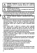 Предварительный просмотр 42 страницы Imetec P4201 Operating Instructions Manual