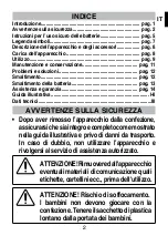 Preview for 5 page of Imetec P4801 Operating Instructions Manual