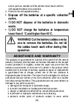 Предварительный просмотр 31 страницы Imetec P4801 Operating Instructions Manual