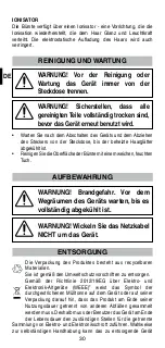 Preview for 32 page of Imetec P9701 Instructions For Use Manual