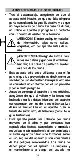 Preview for 36 page of Imetec P9701 Instructions For Use Manual