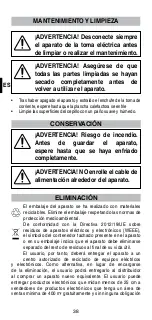 Preview for 40 page of Imetec P9701 Instructions For Use Manual