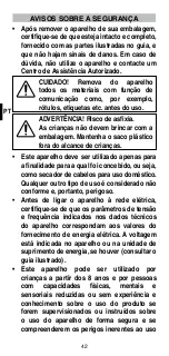 Preview for 44 page of Imetec P9701 Instructions For Use Manual