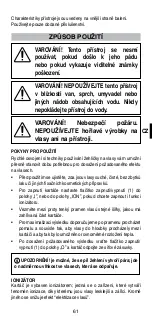 Preview for 63 page of Imetec P9701 Instructions For Use Manual