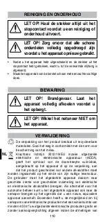 Preview for 112 page of Imetec P9701 Instructions For Use Manual