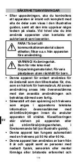 Preview for 116 page of Imetec P9701 Instructions For Use Manual