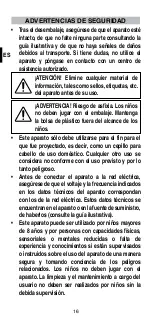 Preview for 18 page of Imetec PB10 Instructions For Use Manual