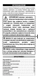 Preview for 59 page of Imetec PB10 Instructions For Use Manual