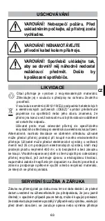 Preview for 65 page of Imetec Q2301 Instructions For Use Manual