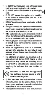 Preview for 15 page of Imetec Q8601 Instructions For Use Manual