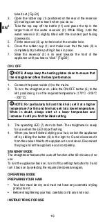 Preview for 18 page of Imetec Q8601 Instructions For Use Manual