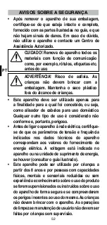 Preview for 54 page of Imetec Q8601 Instructions For Use Manual