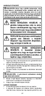 Preview for 99 page of Imetec Q8601 Instructions For Use Manual