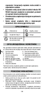 Preview for 106 page of Imetec Q8601 Instructions For Use Manual