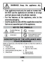 Предварительный просмотр 18 страницы Imetec R1101 Instructions For Use Manual