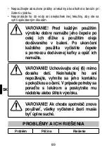 Preview for 91 page of Imetec R1101 Instructions For Use Manual