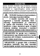 Preview for 94 page of Imetec R1101 Instructions For Use Manual