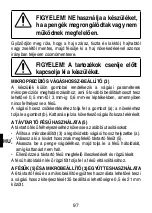 Preview for 99 page of Imetec R1101 Instructions For Use Manual