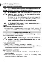 Preview for 8 page of Imetec R1401 Instructions For Use Manual