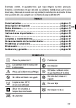 Preview for 43 page of Imetec R1401 Instructions For Use Manual