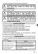 Preview for 99 page of Imetec R1401 Instructions For Use Manual