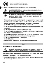 Preview for 16 page of Imetec R1502 Instructions For Use Manual