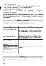 Preview for 20 page of Imetec R1502 Instructions For Use Manual