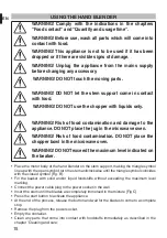 Предварительный просмотр 18 страницы Imetec R5902 Instructions For Use Manual