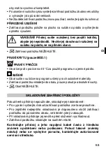 Preview for 69 page of Imetec R6701 Instructions For Use Manual