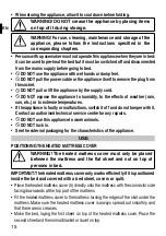 Preview for 16 page of Imetec R7605 Instructions For Use Manual