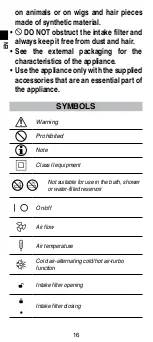 Предварительный просмотр 18 страницы Imetec R9601 Instructions For Use Manual