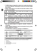 Предварительный просмотр 22 страницы Imetec S0901 Operating Instructions Manual