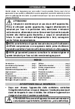 Preview for 3 page of Imetec SBATTITORE F3101 Operating Instructions Manual