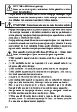 Preview for 22 page of Imetec SBATTITORE F3101 Operating Instructions Manual