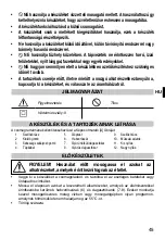 Preview for 47 page of Imetec SBATTITORE F3101 Operating Instructions Manual