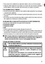 Preview for 7 page of Imetec SCALDALETTO R1403 Instructions For Use Manual