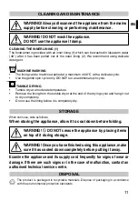 Preview for 15 page of Imetec SCALDAPIEDI Operating Instructions Manual