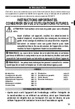 Preview for 23 page of Imetec SCALDAPIEDI Operating Instructions Manual