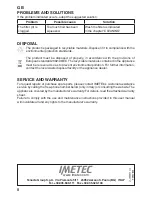 Предварительный просмотр 13 страницы Imetec SPREMIAGRUMI Operating Instructions Manual