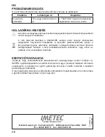 Предварительный просмотр 33 страницы Imetec SPREMIAGRUMI Operating Instructions Manual