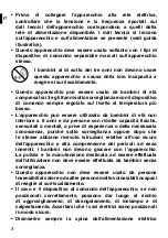 Preview for 6 page of Imetec TERMOFORO E0801 Instructions For Use Manual