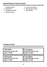 Preview for 13 page of Imetec TERMOFORO E0801 Instructions For Use Manual