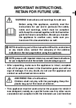 Preview for 15 page of Imetec TERMOFORO E0801 Instructions For Use Manual