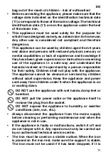 Preview for 13 page of Imetec TITANOX K113 Operating Instructions Manual