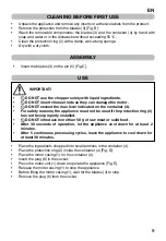 Preview for 11 page of Imetec TRITATUTTO B7301 Operating Instructions Manual