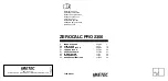Imetec ZEROCALC PRO 2300 Operating Instructions Manual preview