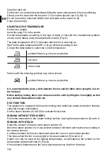 Preview for 16 page of Imetec ZEROCALC PRO 2300 Operating Instructions Manual