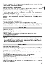 Preview for 17 page of Imetec ZEROCALC PRO 2300 Operating Instructions Manual