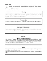 Предварительный просмотр 2 страницы iMettos FM-26 Instruction Manual