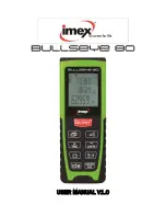 imex Bullseye 80 User Manual предпросмотр